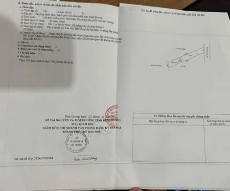 Bán đất 100m² ngang 5m giá 1.79 tỷ Phường Chánh Hiệp 0815422197