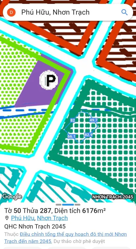 Bán đất 6176m² ngang 49.7m giá 13.59 tỷ Xã Đại Phước