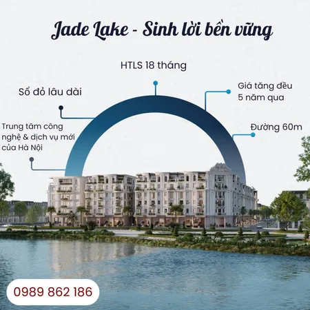Chỉ từ 27tỷ, có ngay căn LK thuộc dự án mặt đường Tây Thăng Long, chỉ 10p di chuyển tới Hồ Tây