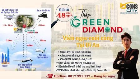 BCONS CITY – Viên ngọc cuối cùng tại Dĩ An