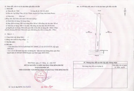 Bán đất 371.2m² ngang 5m giá 216 triệu Xã Lộc Thạnh