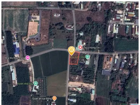 Bán đất 1186.5m² ngang 30m giá 2.7 tỷ Phường Thanh Điền