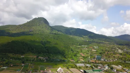 Lô góc 2 mặt đường View Núi voi. Ngay chân đèo Pren xã Hiệp Thạnh
