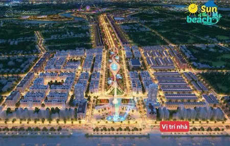 Giảm 25 tỷ chỉ còn 170 tỷ! mp hồ xuân hương mặt biển sầm sơn, thanh hoá 988m2, mt 15m, gpxd 16t.