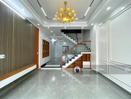 Nhà 4 tầng xây mới tđc sao sáng tuyến 2 ngô gia tự 54.2m2 đường 12m