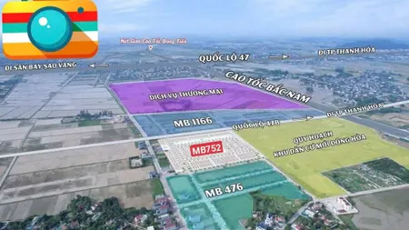 Bán đất LK3 MB752 Đông Hòa, diện tích 90m² – Giá chỉ từ 8xx triệu/lô