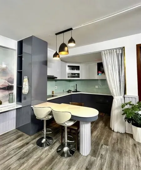 # MT đường 5.5m sát Nguyễn Hữu Thọ, 95m2, 3 tầng, 5PN khép kín, KD HomeStay, 7.x tỷ