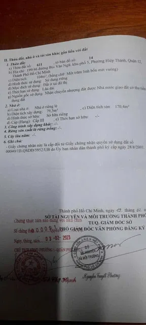 Nhà 199/46 bùi văn ngữ hiệp thành