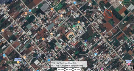 🔥 BÁN ĐẤT MẶT TIỀN – 500m² (10x50) – có 200m² thổ cư – Xã Liên Hiệp, Đức Trọng, gần sân bay