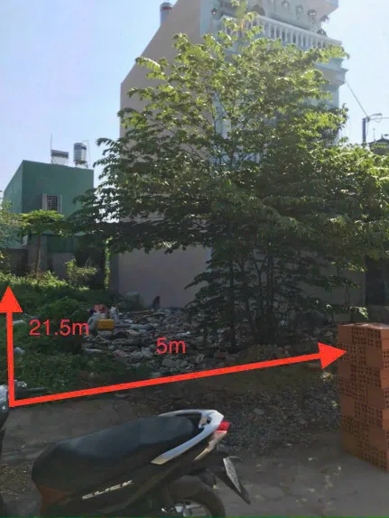 Bán đất Lê Văn Lương, 107m² ngang 5m giá 3.6 tỷ Xã Hiệp Phước
