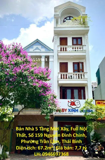 Do Chuyển Công Tác, Chính Chủ Bán Nhà 5 Tầng Full Nội Thất, Nguyễn Đình Chính, Trần Lãm, Thái Bình