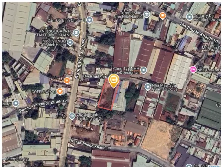 Bán đất 1874.3m² giá 17 tỷ Phường Tân Khánh