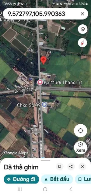 Bán đất 13957.5m² ngang 47m giá 14.5 tỷ Phường Mỹ Xuyên