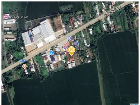Bán đất 1072.7m² ngang 19.56m giá 2.34 tỷ Xã Gia Hòa