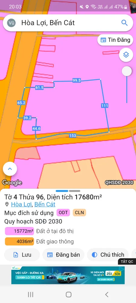 Nhà Đất Hòa Lợi Bến Cát Bình Dương