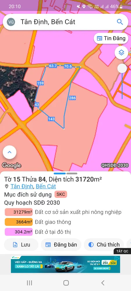 Nhà Đất Tân Định Bến Cát Bình Dương
