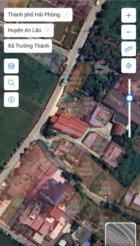 Bán đất 62,9m² ngang 6,42m giá 1.05 tỷ Xã An Trường( Trường Thành) liên hệ 0362558882