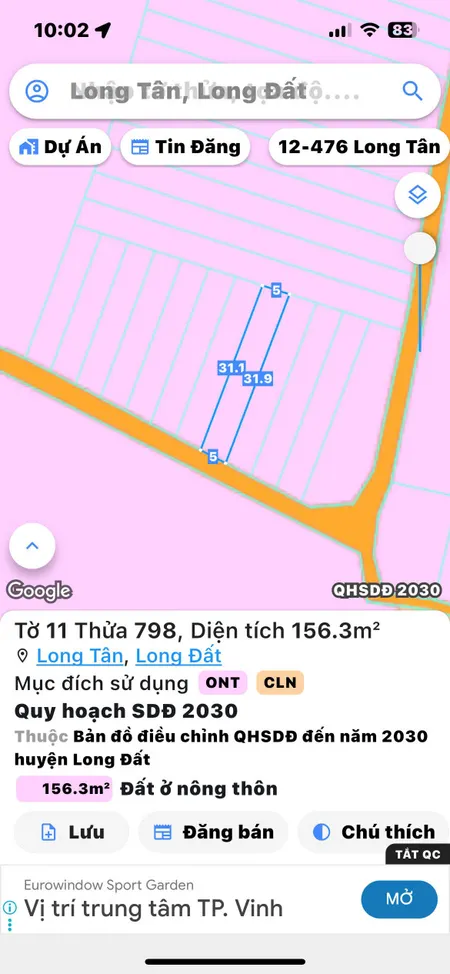 ☘️cách đường tỉnh lộ 52 khoảng 1km,gần khu du lich LAkE SIDE đá bàng ,long Tân mặt tiền đường nhựa
