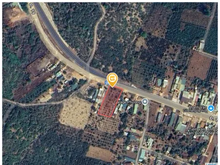Bán đất 1680m² ngang 30m giá 800 triệu Xã Bàu Cạn