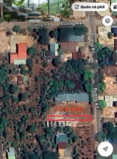 Bán đất 200m² ngang 5m giá 1.4 tỷ Phường Buôn Ma Thuột