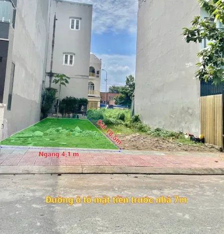 CHÍNH CHỦ BÁN 75,6m2 Đất Thổ Cư - Sổ sẵn- Cách AEON Bình Tân 7P