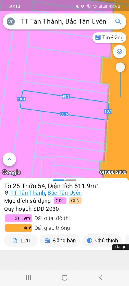 Nhà Đất TT Tân Thành Bắc Tân Uyên Bình Dương