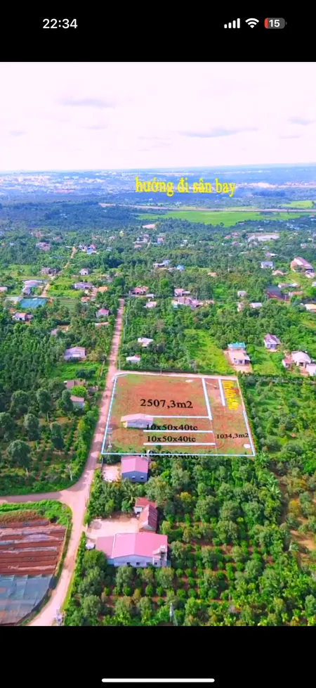 Bán đất 400m² giá 1.79 tỷ Phường Tân Lập
