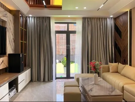 Bán gấp căn nhà mới đẹp giá rẻ hẻm ôtô vườn lài, an phú đông, q12, dt 12mx19m, 4 tầng, giá 7.6 tỷ