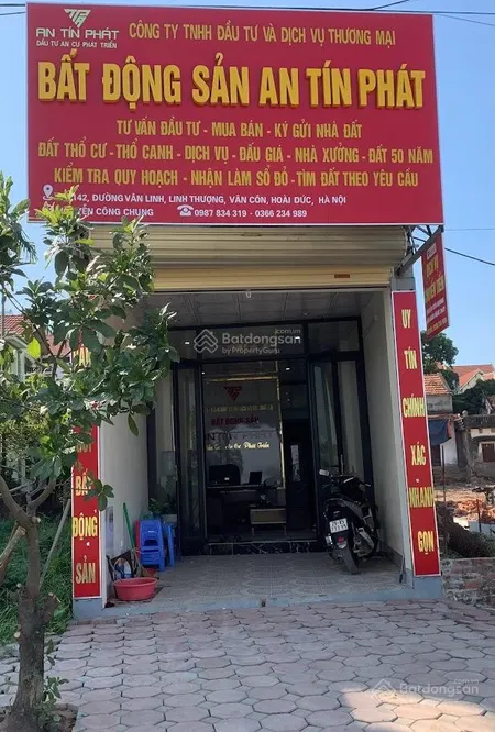 Chính chủ bán lô đất 45m2, ô tô vào tận cửa tại vân côn, hoài đức. 0987 834 ***