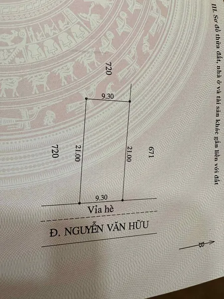 Bán nhà 2 MT Nguyễn Văn Hữu và Nguyễn Huệ 1551.8m² ngang 31.8m giá 65 tỷ Phường Phú Lợi