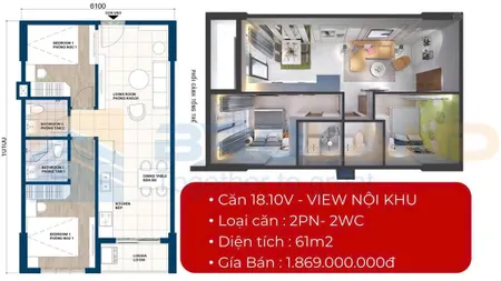Căn hộ cao cấp đối diện đại học y dược cần thơ