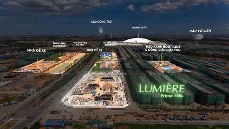 Lumiere cổ loa 2pn2vs nội thất cao cấp, tiện ích 5 sao cách hồ tây chỉ 7 phút, gần tt triển lãm qg