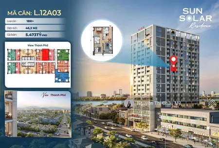 Châu mỹ srt sun solar vị trí lõi trung tâm tầng 12a giỏ hàng chủ đầu tư đợt 1 ck 5% booking
