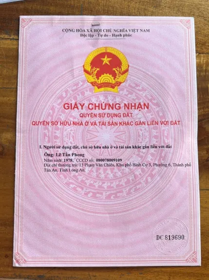 Bán đất thổ 1028m2 đường QL62. liên hệ 0918 367 128