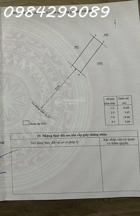 Siêu phẩm - Bán 2 lô đất liền kề mặt tiền QL 19B, Cát Nhơn, Phù Cát, DT 400m2, giá đầu tư