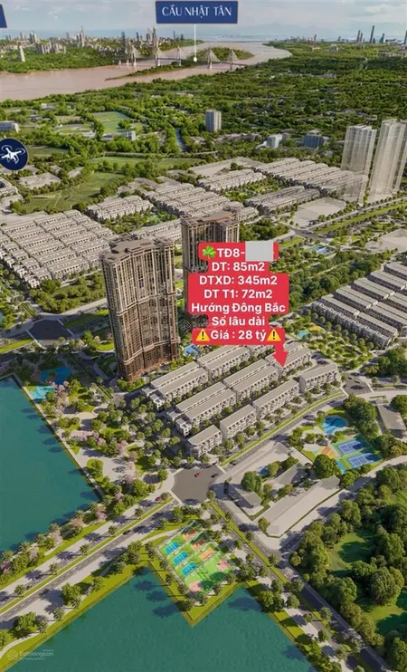 Duy nhất siêu phẩm hoa hậu 85m2 sát hồ giá chỉ 28 tỷ