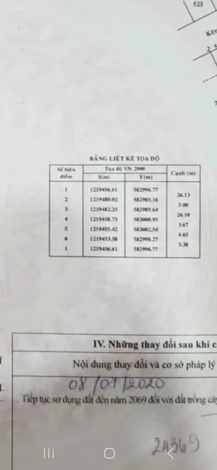 (S719) Đất (tặng nhà) xã Phạm Văn Cội, dt 143m2, giá 1 tỷ 650 thương lượng