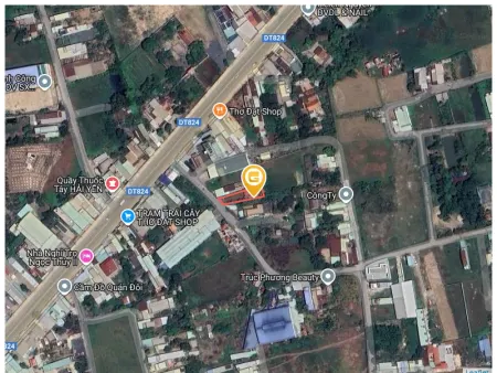 Bán đất 348.6m² ngang 7m giá 3.2 tỷ Xã Mỹ Hạnh