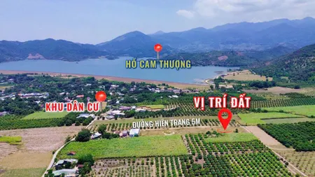 Bán đất 174m² ngang 5m giá 590 triệu tại Xã Cam Tân Huyện Cam Lâm
