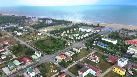 Cơ hội sở hữu đất vàng mặt tiền đường nguyễn hoàng, bãi tắm cửa việt dt 10x20m2