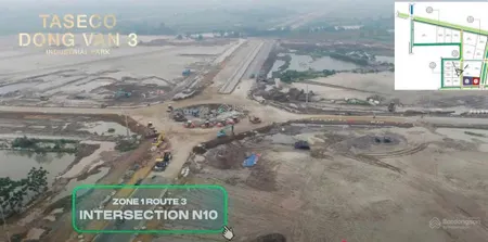 Kcn đv3 taseco ninh bình. diện tích 1,5ha, 2ha, 3ha, 5ha. giá chỉ từ 2,606 triệu/m2