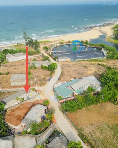 Nhà vườn cách biển 50m 420m2 có 360m2 thổ cư, đương 8m cách biển chỉ 50m