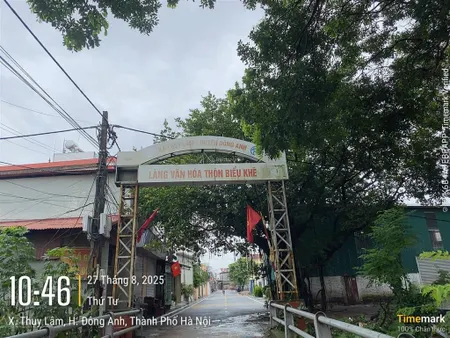 Không có giá nào rẻ bằng, đất đường 2 ô tô tránh biểu khê thư lâm. hai mặt tiền, cạnh ngay bìa la