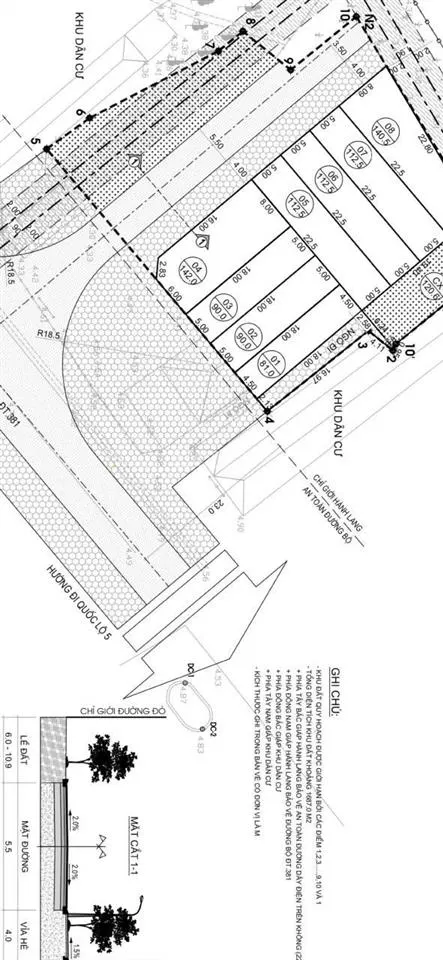 Bán đất phù hợp xây kho, nhà xưởng tại đường tỉnh lộ 381, xã giai phạm, yên mỹ, hưng yên