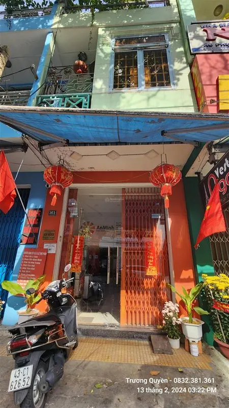 Nhà mặt tiền Hoàng Diệu, Đà Nẵng, 76m² x 2.5 tầng, 5pn, dòng tiền sẵn, giá 11 tỷ500tr