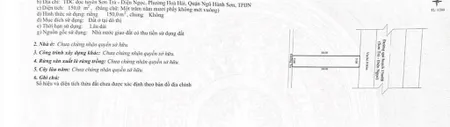 Bán đất tại đường trường sa, phường hòa hải, ngũ hành sơn, đà nẵng, giá ưu đãi chỉ với 12 tỷ, 150m2