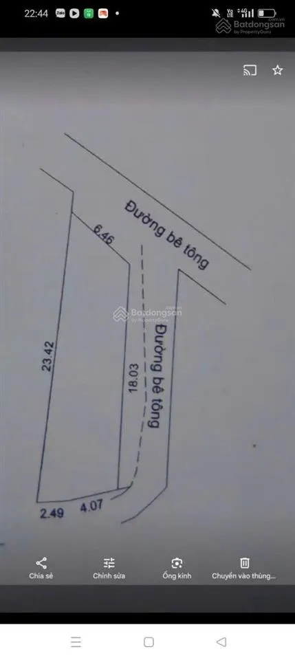 Đất đẹp 2 mặt kiệt thôn thái lai, 120m2 đất ở vuông vắn rất đẹp