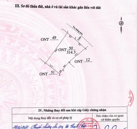 Ngân hàng phát mãi, bán đấu giá 314m2 đất ở, tại xã văn nho bá thước