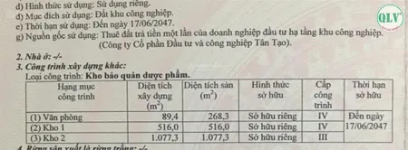 Cần bán xưởng kcn tân tạo, bình tân diện tích 4.200m2 giá 70 tỷ