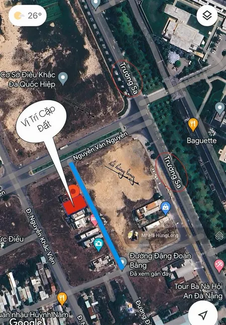 Bán siêu phẩm cặp đất mt đặng đoàn bằng bãi tắm sơn thuỷ, 180,6m2